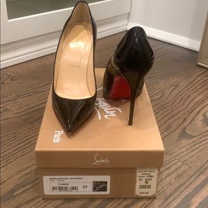 Christian Louboutin Decollette 100 black